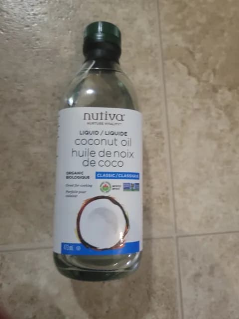 Nutiva Organic Classic Liquid Coconut Oil