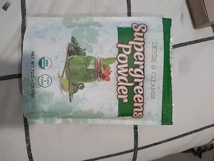 Hearty Naturals Detox & Cleanse Supergreens Powder