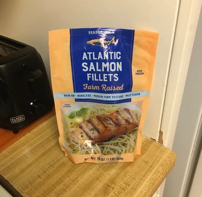 Trader Joe'S Farm Raised Atlantic Salmon Fillets