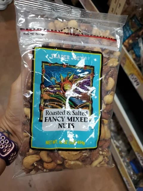 Trader Joe'S Roasted & Salted Fancy Mixed Nuts