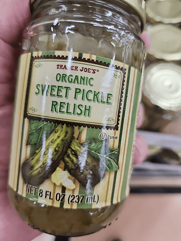 Trader Joe'S Organic Sweet Pickle Relish