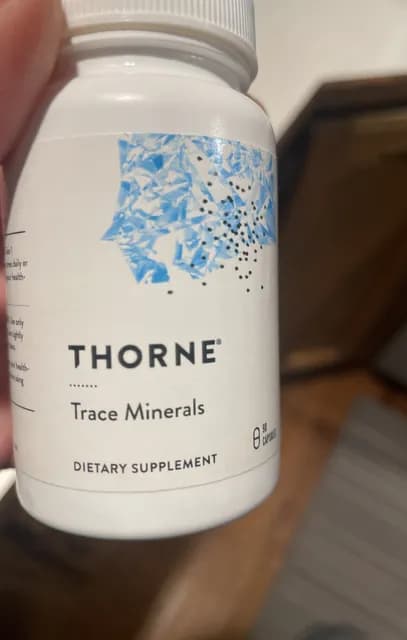Thorne Trace Minerals Capsules