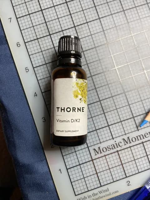 Thorne Vitamin D/K2 Dietary Supplement