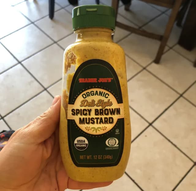 Is it Low FODMAP? Trader Joe's Organic Deli Style Spicy Brown Mustard