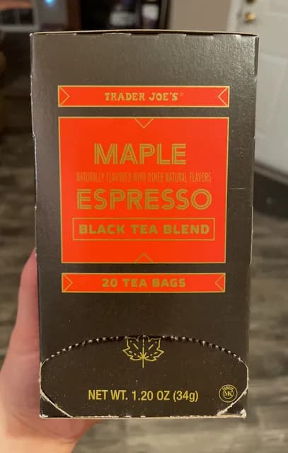 Trader Joe'S Maple Espresso Black Tea Blend