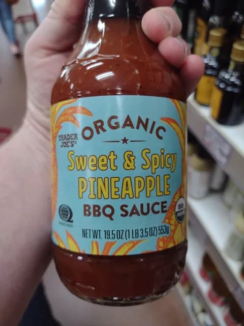 Is it Turmeric Free? Trader Joe's Organic Sweet & Spicy Pineapple Bbq Sauce