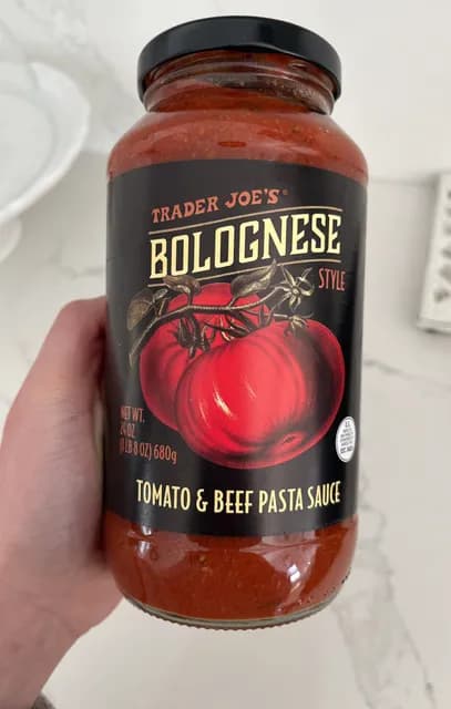 Is it Ginger Free? Trader Joe's Bolognese Style Tomato & Beef Pasta Sauce