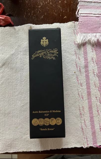 Giuseppe Giusti Aceto Balsamico Di Modena Banda Rossa