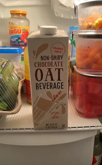 Is it Added Sugar Free? Trader Joe's Non-dairy Chocolate Oat Beverage