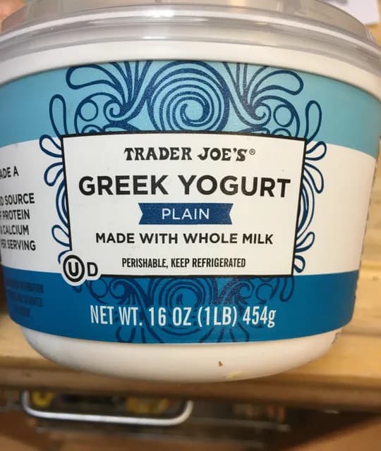 Trader Joe'S Plain Greek Yogurt