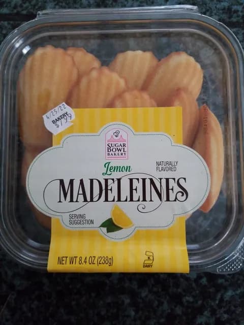 Sugar Bowl Bakery Lemon Madeleines