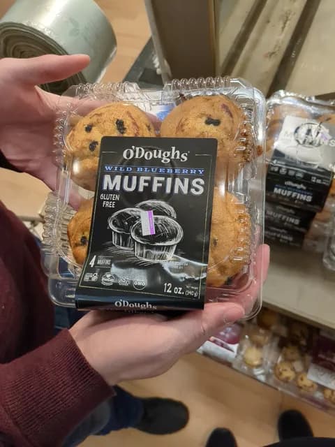 O'Doughs Wild Blueberry Muffins