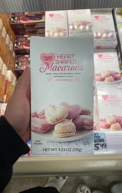 Trader Joe'S Heart Shaped Macarons