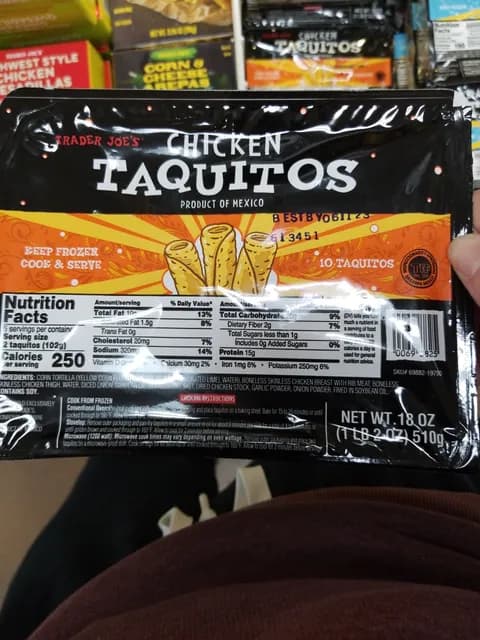 Is it Oral Allergy Syndrome Friendly? Trader Joe's Chicken Taquitos