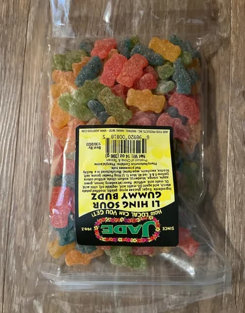 Jade Li Hing Sour Gummy Budz