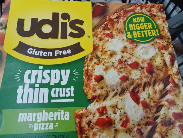 Udis Margherita Pizza Crispy Thin Crust