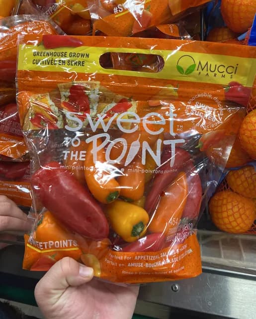Mucci Farms Sweet To The Point Mini Pointed Peppers