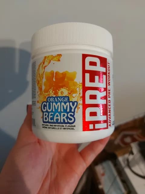 Iprep Orange Gummy Bears Advanced Pre-Workout