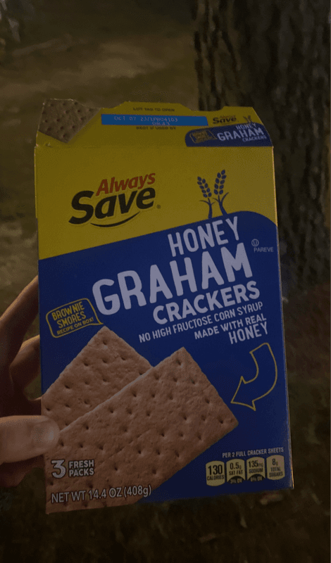 Always Save Honey Graham Crackers Made With Real Honey