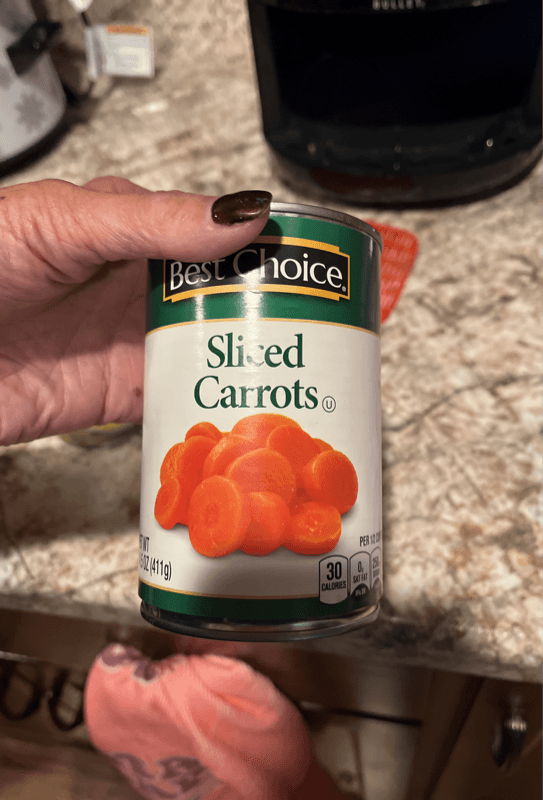Best Choice Sliced Carrots