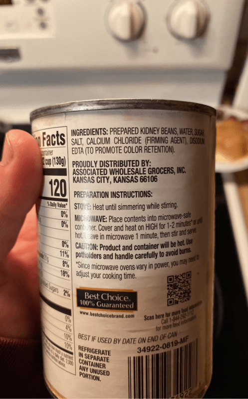 Best Choice Dark Red Kidney Beans