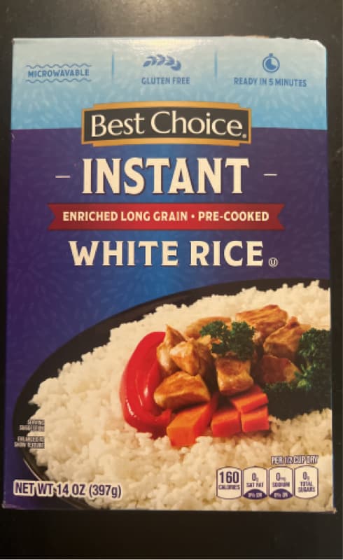 Best Choice Instant White Rice