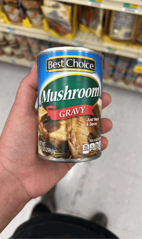 Best Choice Mushroom Gravy