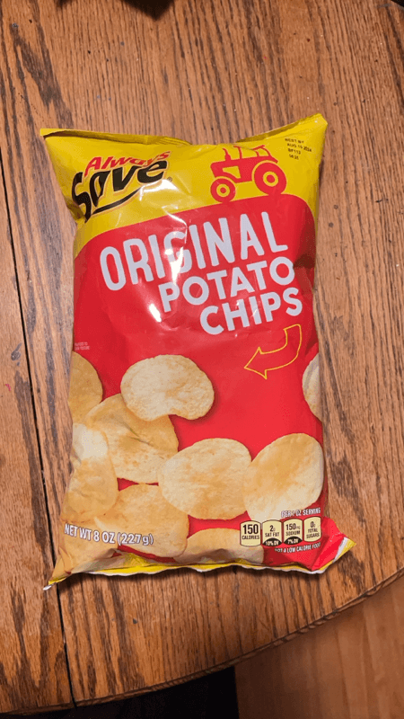 Always Save Original Potato Chips