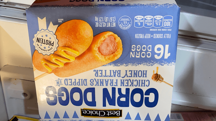 Best Choice Chicken Franks Dipped In Honey Batter Corn Dogs