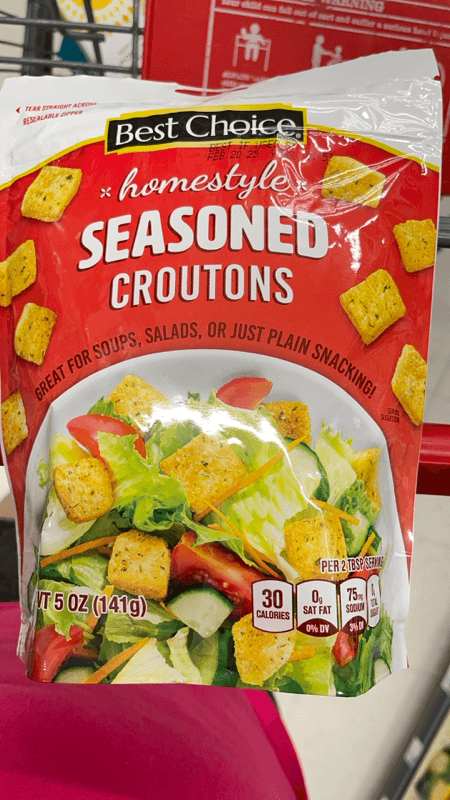 Best Choice Homestyle Seasoned Croutons