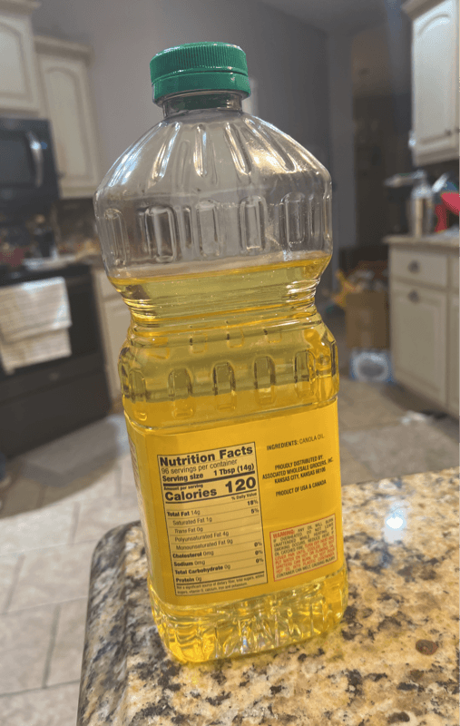 Always Save 100% Pure Canola Oil