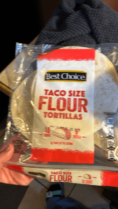 Best Choice Taco Size 6" Flour Tortillas