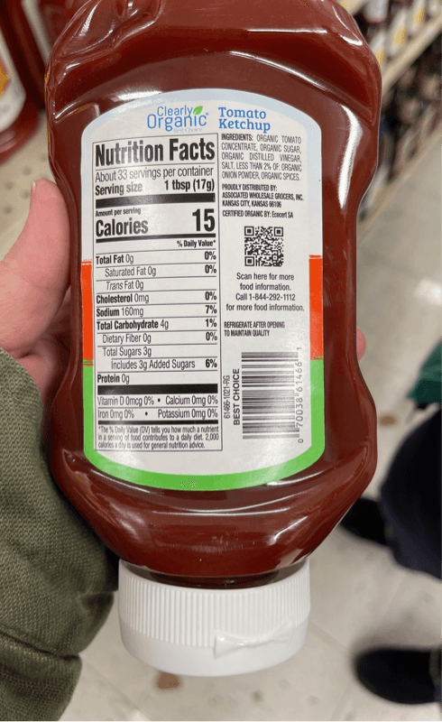 Clearly Organic Tomato Ketchup