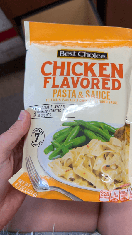 Best Choice Chicken Flavored Pasta & Sauce