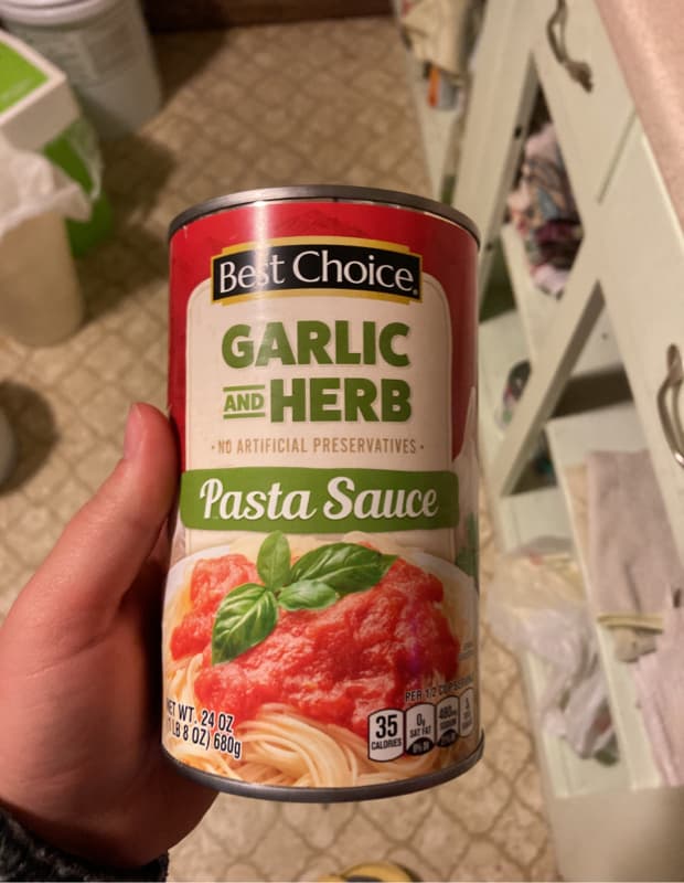 Best Choice Garlic And Herb Pasta Sauce