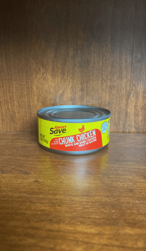 Always Save Chunk Chicken White And Dark Chicken Meat In Water
