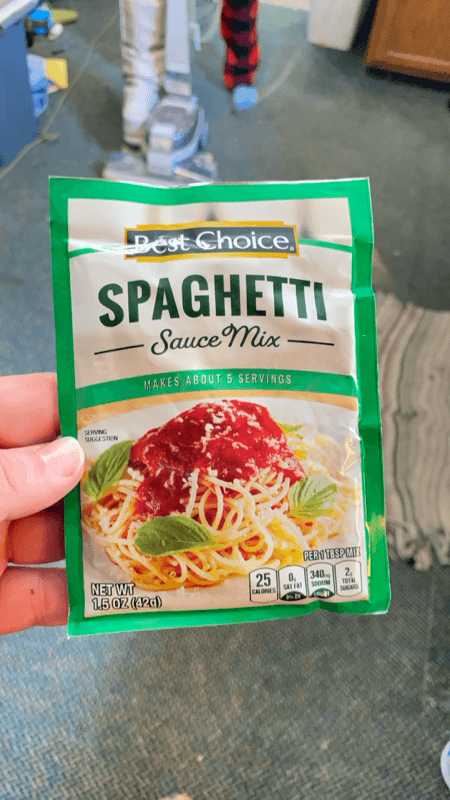 Best Choice Spaghetti Sauce Mix