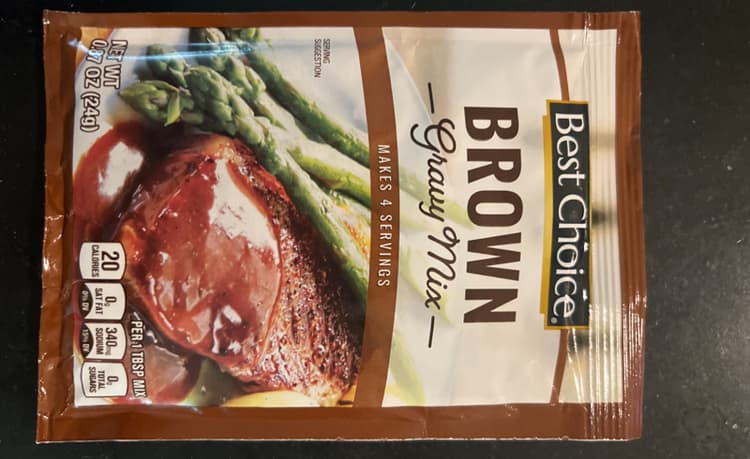 Best Choice Brown Gravy Mix