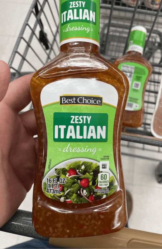 Best Choice Zesty Italian Dressing