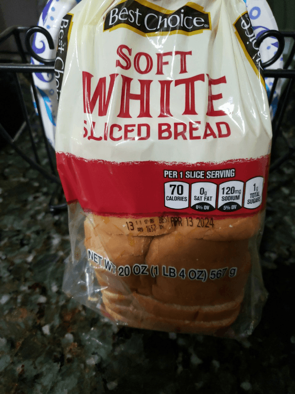 Best Choice Soft White Sliced Bread