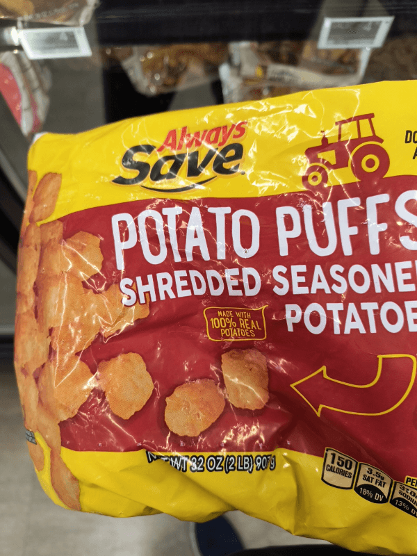 Always Save Potato Puffs