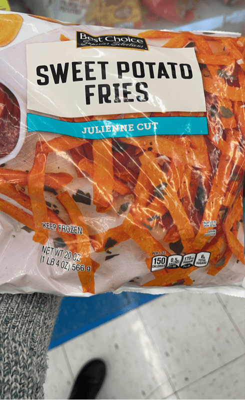 Best Choice Julienne Cut Sweet Potato Fries