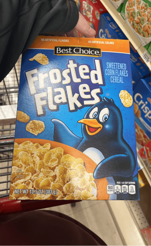 Best Choice Frosted Flakes Sweetened Corn Flakes Cereal
