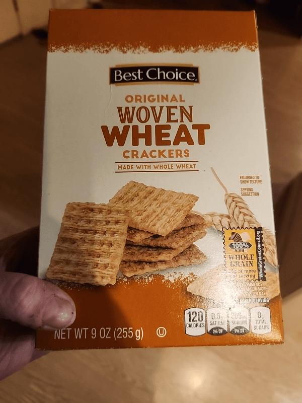 Best Choice Original Woven Wheat Crackers
