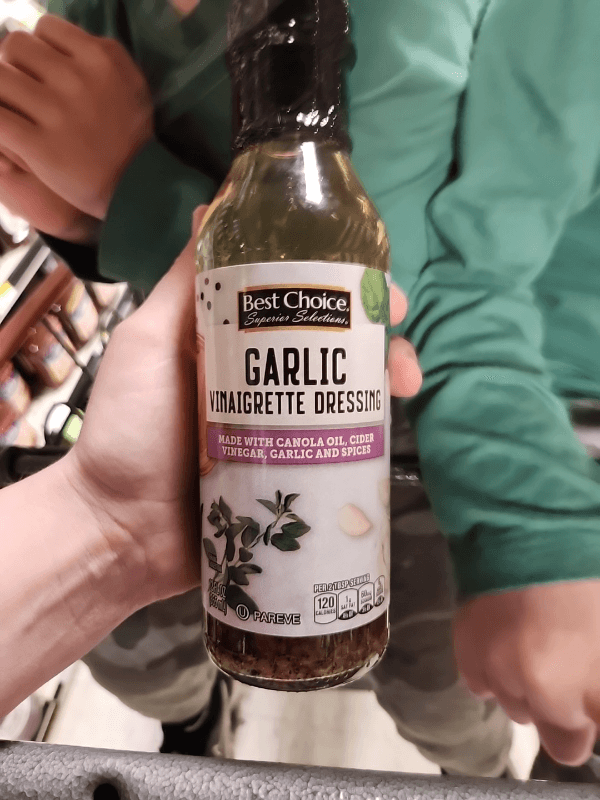 Best Choice Garlic Vinaigrette Dressing