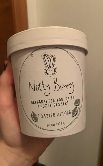 Nutty Bunny Toasted Almond Non-Dairy  Dessert
