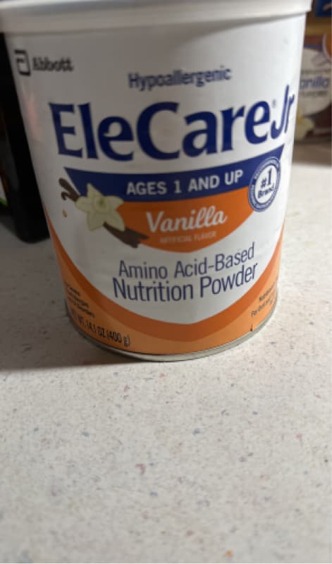 Elecare Jr Nutrition Powder Vanilla