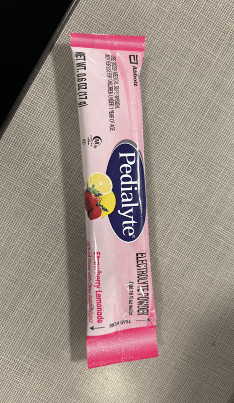 Pedialyte Strawberry Lemonade Electrolyte Powder
