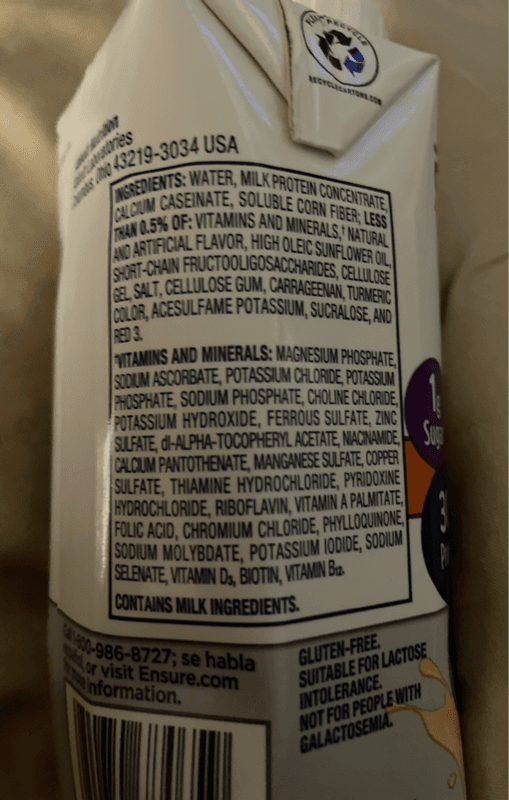 Ensure Max Protein Creamy Peach Nutrition Shake