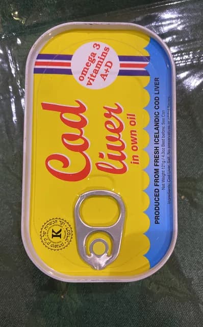 Icelandic Cod Liver In Own Oil